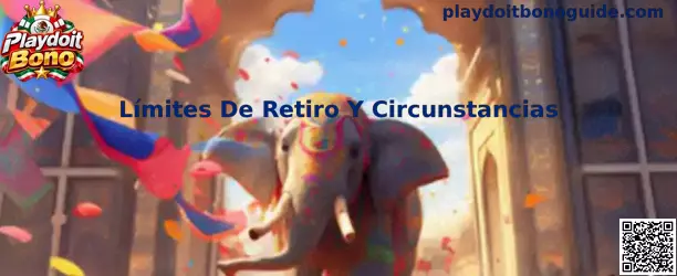 Guía visual sobre límites de retiro y circunstancias de un bono