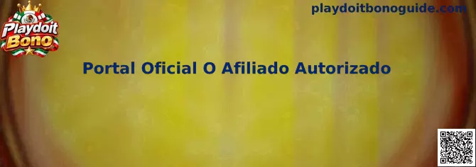 Portal Oficial O Afiliado Autorizado Playdoit Bono