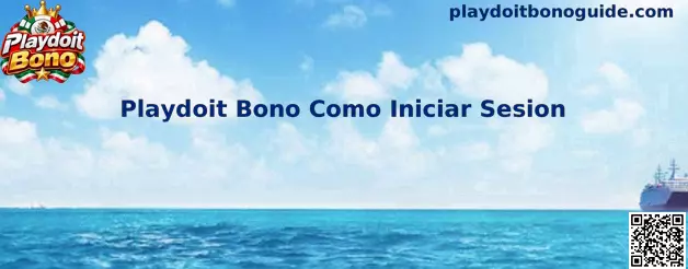 Guía visual para iniciar sesión en Playdoit Bono