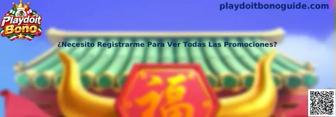 Guía sobre registro y visibilidad de promociones de Playdoit Bono