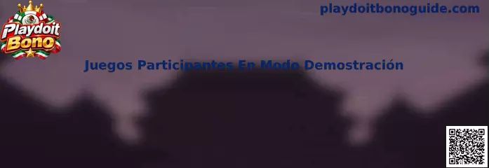 Juegos Participantes En Modo Demostración